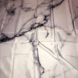 Shower Curtain (brand new not used) Marble Design